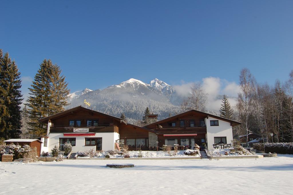 Haus Orplid Hotel Seefeld in Tirol Bagian luar foto
